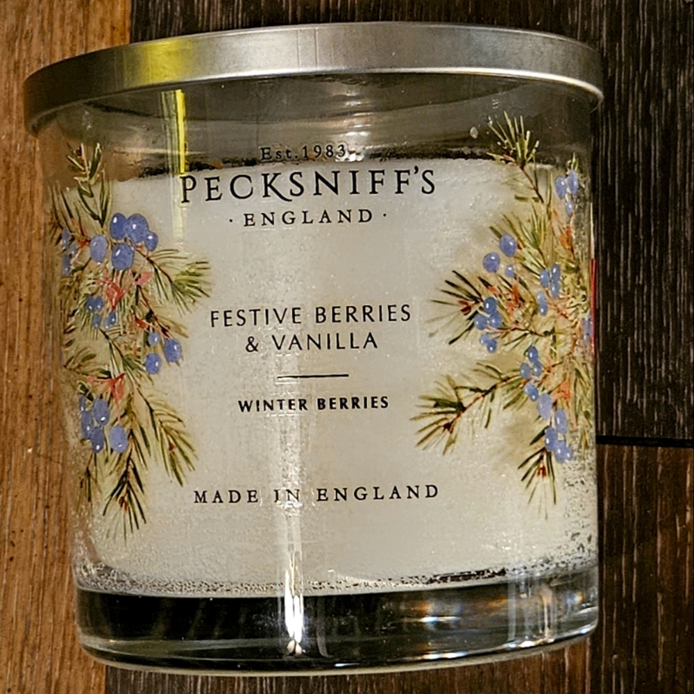 Pecksniff’s SAGE & CEDAR 3-Wick Candle 19.4 oz JUMBO New